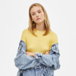 Ribbed Knitted Sweater