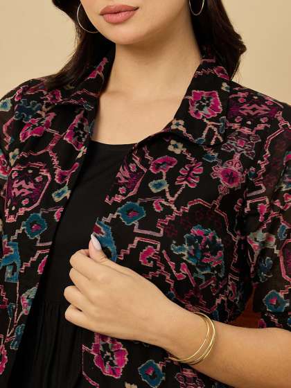 Azira Fit  Flare Midi Dress With Jacket