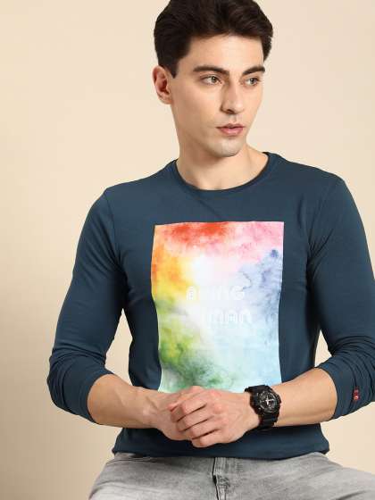 Being Human Clothing Men Graphic Printed Tshirt