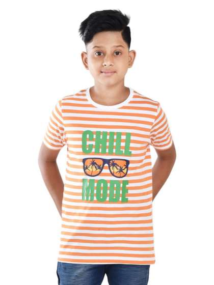 Clothe Funn Boys Pack Of 2 Typography Printed Tshi