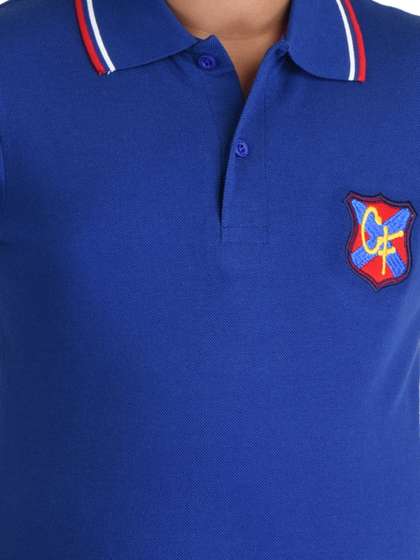 Clothe Funn Boys Pack of 2 Polo Collar Pure Cotton