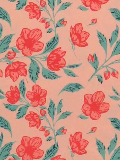 Clothe Funn Girls Floral Printed Ruffles Detailed