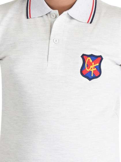 Clothe Funn Pack of 2 Polo Collar Pure Cotton Appl