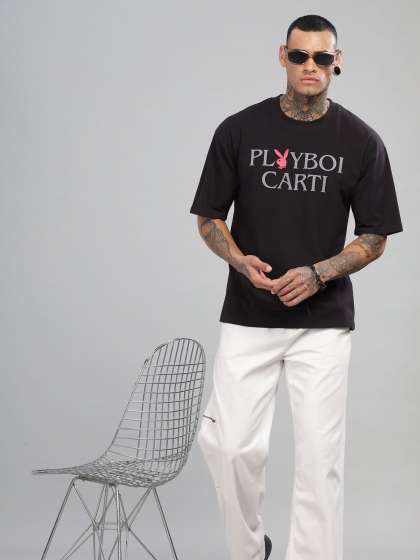 Fmagnet Clothing Unisex Typography Printed Round N