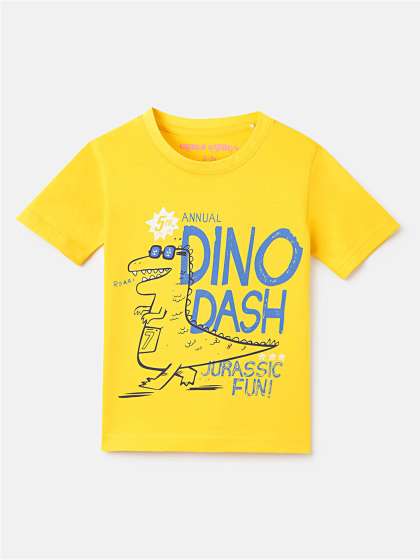 Googo Gaaga Boys Pack Of 2 Typography Printed Shor