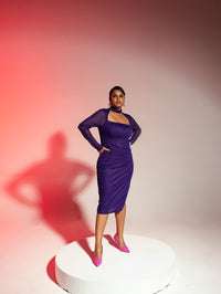 Lea Clothing Co Square Neck Bodycon Dress