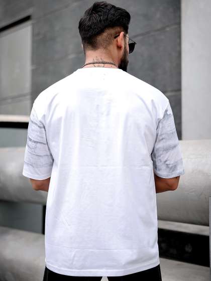 Maniac Abstract Round Neck Tshirt