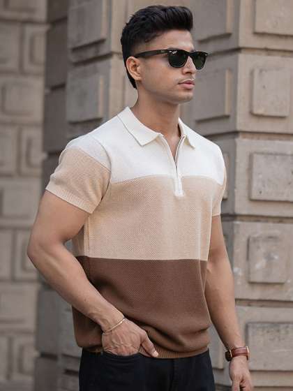 Powerlook Men Polo Collar Tshirt