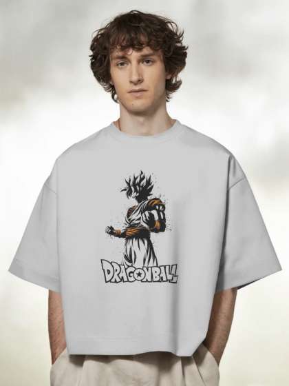 Silver Moon Clothing Men Dragon Ball Z Graphic Pri