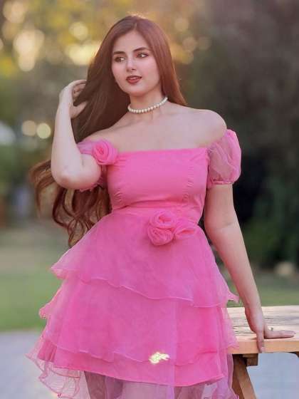 TAILORMADE CLOTHING Women Floral Georgette Fit  Fl