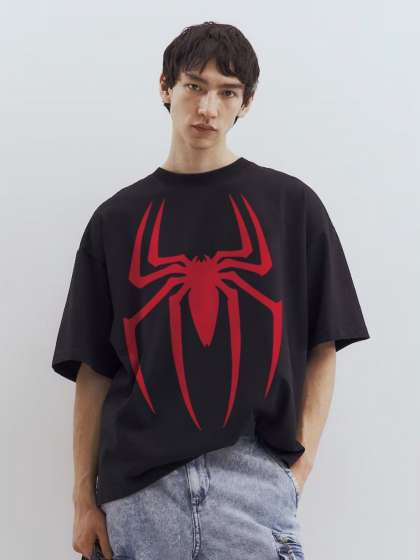 TOGS TERRE Graphic Printed Oversized Organic Cott